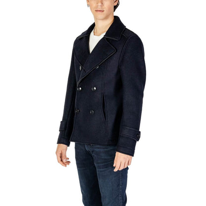Hydra Clothing Blue Viscose Jackets & Coat