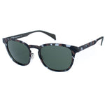 Italia Independent Bicolor Metal Sunglasses in brown and gray with filter 2, unisex style, size 51/19/145 mm.