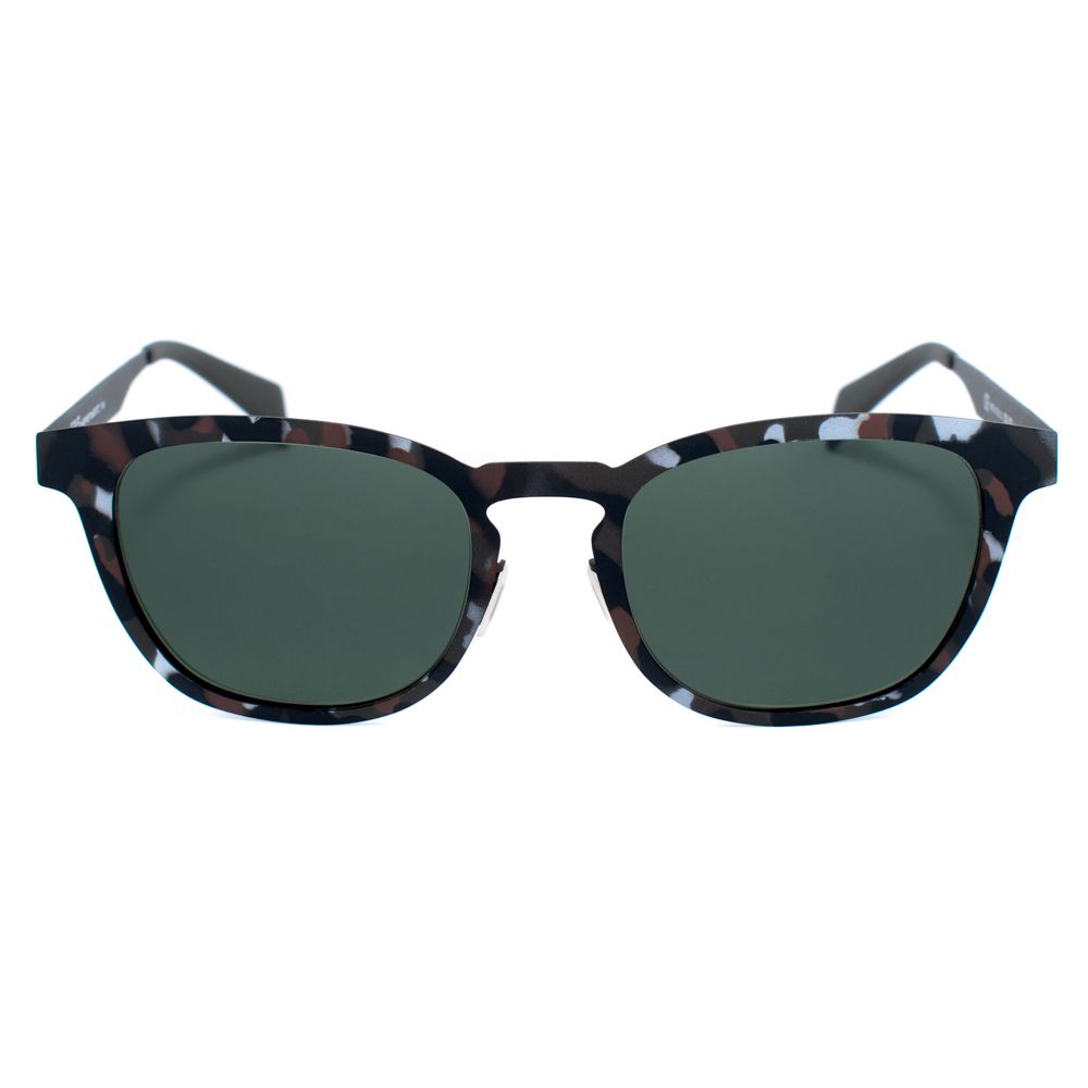 Italia Independent Bicolor Metal Sunglasses, unisex design, brown and gray frame, size 51/19/145mm, filter 2