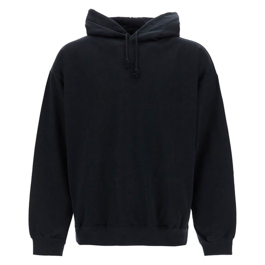 Y-3 black cotton hoodie with gfx print Topwear Y-3 Black
