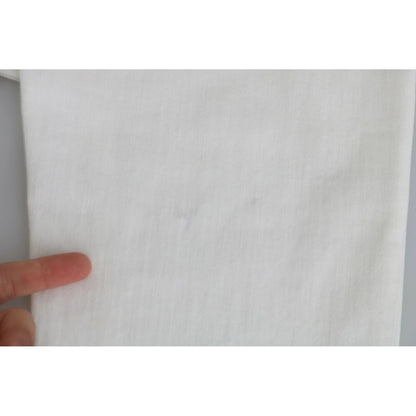 Just Cavalli White Cotton Slim Fit Mid Waist Skinny Trouser Jeans