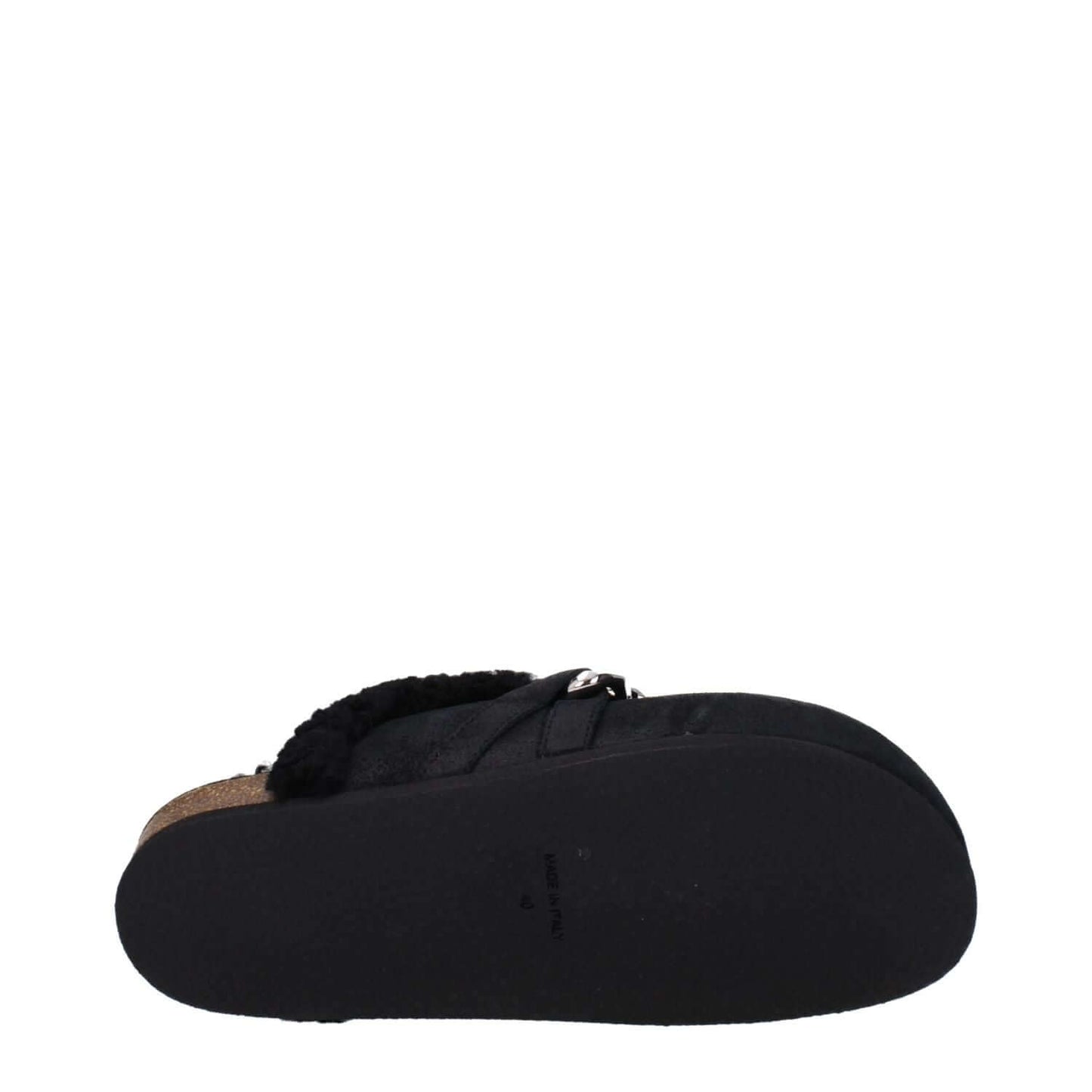 Jw Anderson Black Leather Slippers