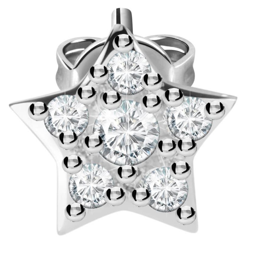 LA PETITE STORY JEWELRY Mod. LPS02ARQ03 star-shaped pendant with sparkling crystals