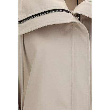 Lardini Beige Polyester Full-Length Jacket