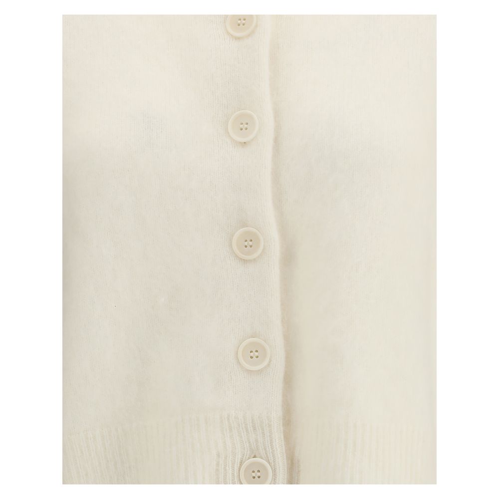 Lisa Yang White Cashmere Cardigan