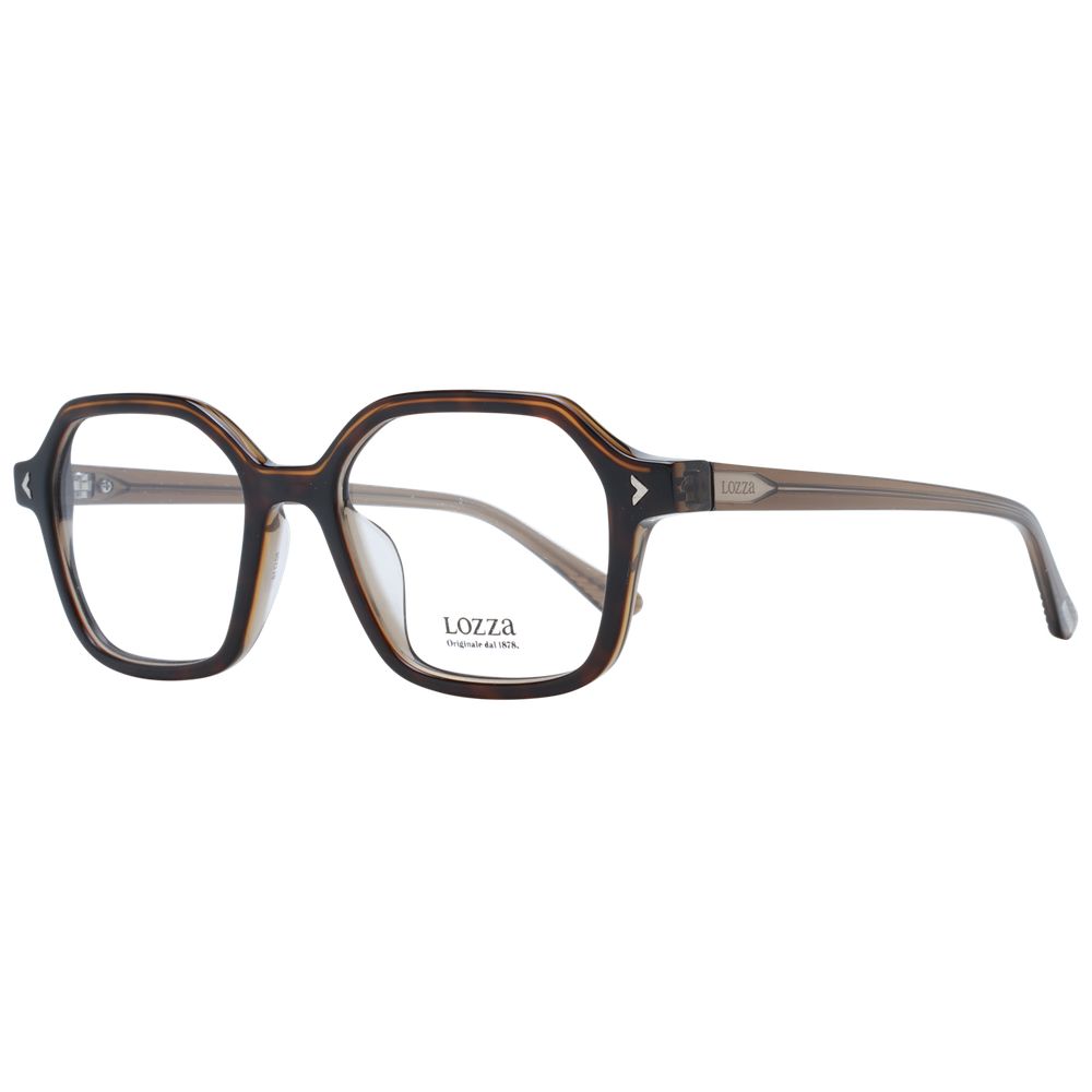 Lozza Brown Acetate & Plastic Glasses (Frames) Lozza
