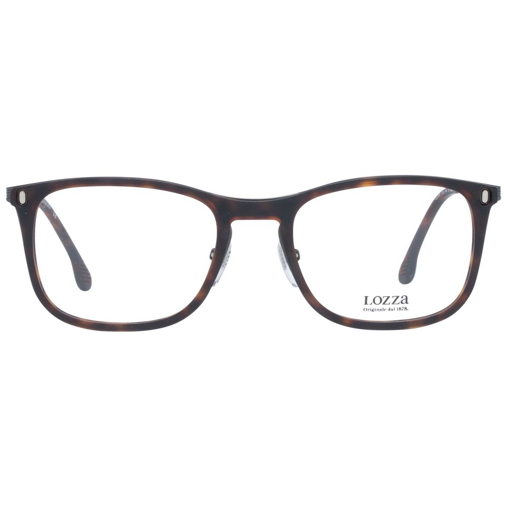 Lozza Brown Metal & Plastic Glasses (Frames) Lozza