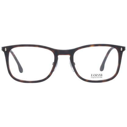 Lozza Brown Metal & Plastic Glasses (Frames) Lozza
