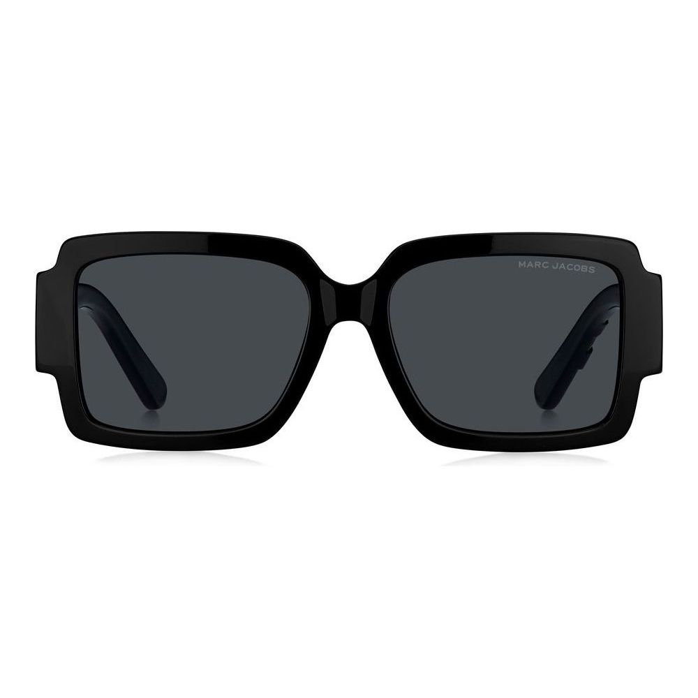 MARC JACOBS MOD. MARC 693_S square black acetate sunglasses for ladies front view.