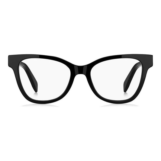 MARC JACOBS MOD. MARC 767 acetate glasses for women, front view. Stylish eyewear with a classic black frame design for ladies.