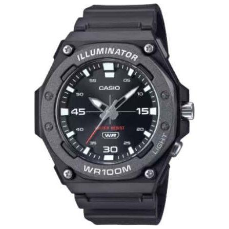 CASIO SPORT Mod.  ILLUMINATOR WR 100MT - BLACK WATCHES CASIO COLLECTION & VINTAGE Dark Slate Gray
