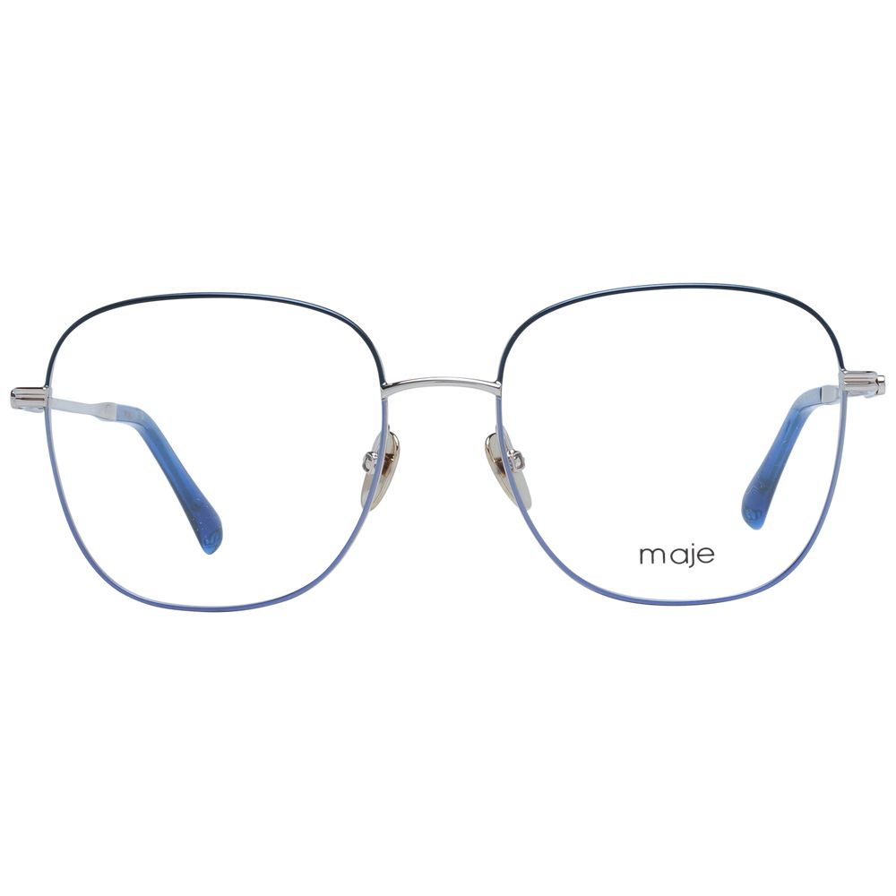 Maje Blue Metal Glasses (Frames) Maje