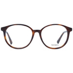 Max & Co Brown Women Glasses Frame, full-rim, plastic, panto style, with demo lenses, size 53-16-140, includes branded case.