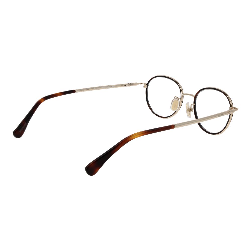 Max Mara Brown Metal Glasses (Frames)