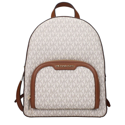 Michael Kors Beige Fabric Backpack