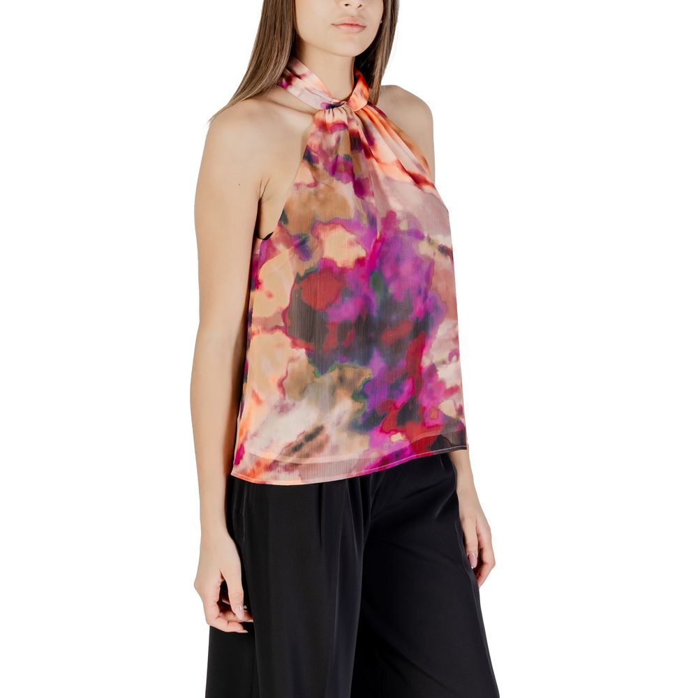 Morgan De Toi Pink Recycled Polyester Blouse