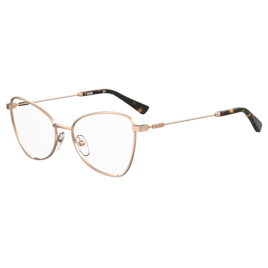 Moschino Gold Metal Glasses (Frames) Moschino