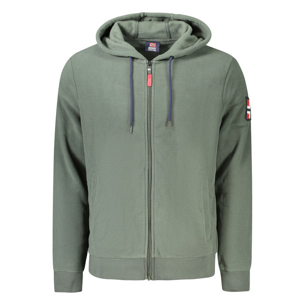 Norway 1963 Green Polyester Men's Sweatshirt with Hood