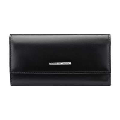 PORSCHE DESIGN MOD. CLASSIC leather keychain in official box. Luxurious and sleek accessory.