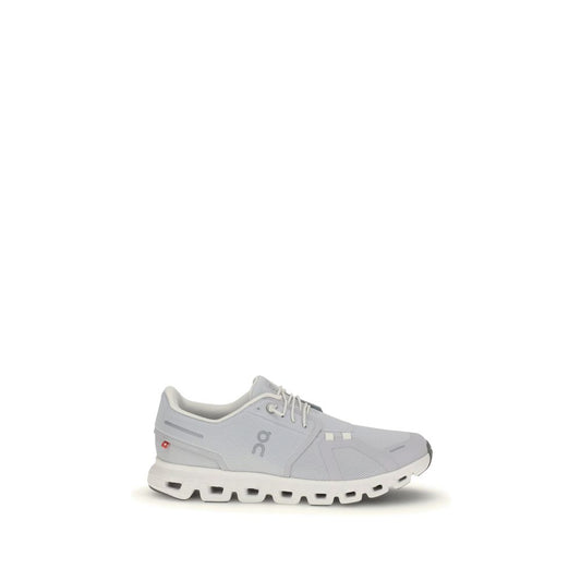 ON White Fabric Athletic Sneakers