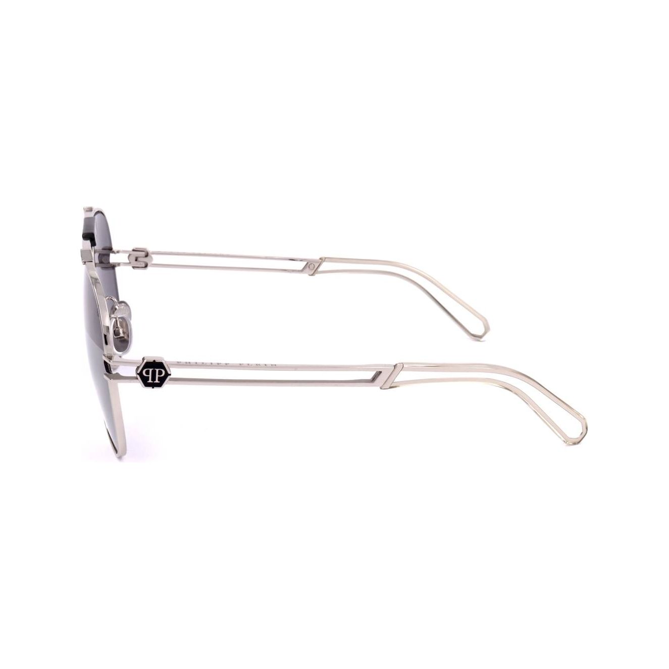 PHILIPP PLEIN SUNGLASSES Mod. SPP048M SHINY PALLADIUM