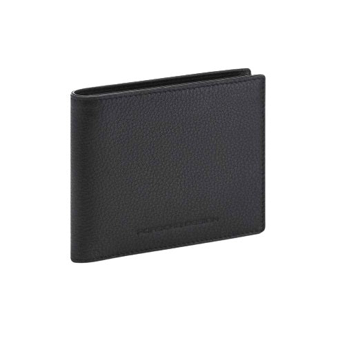 Sleek black leather wallet from PORSCHE PELLETTERIA MOD. OSO09902-001 collection.