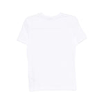 PS By Paul Smith T-shirts and Polos White - White cotton crew neck with short sleeves and floral embroidery detail