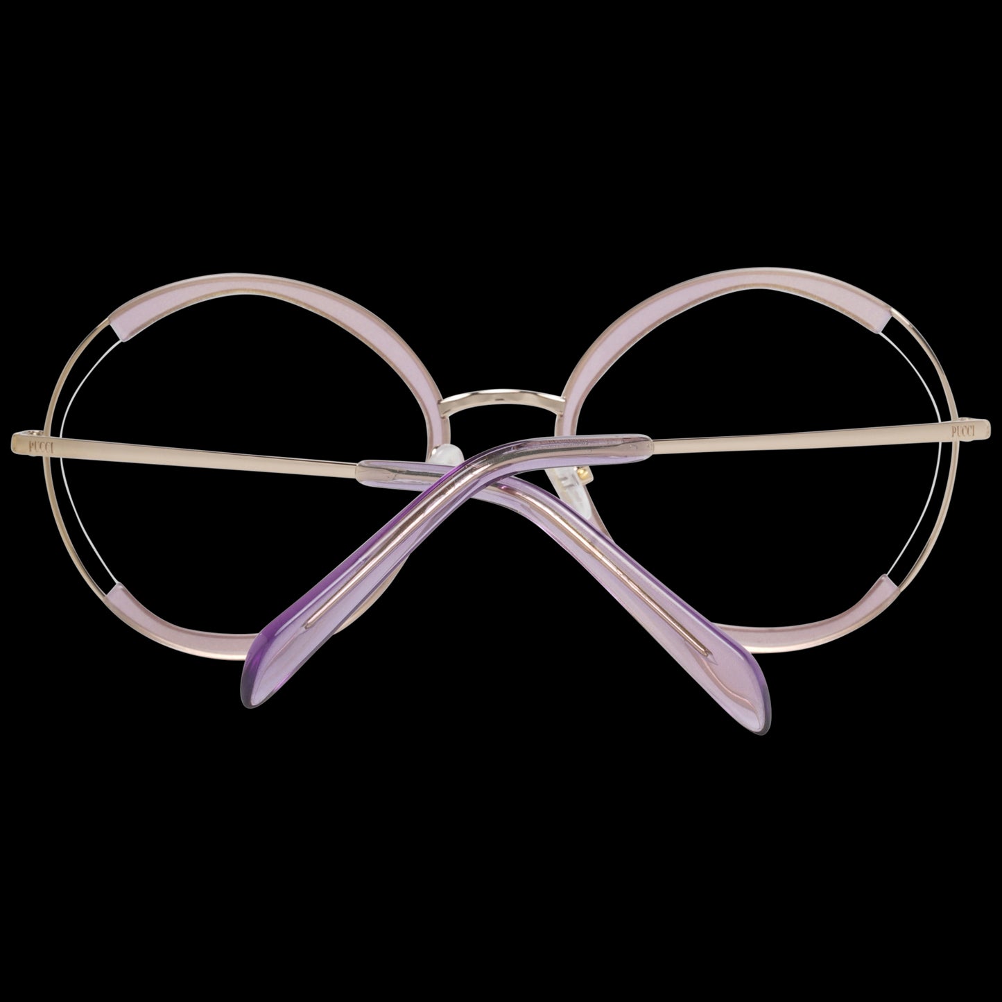 PUCCI MOD. EP5089 54083 eyeglasses for ladies in a stylish design, featuring purple frame and round lenses.
