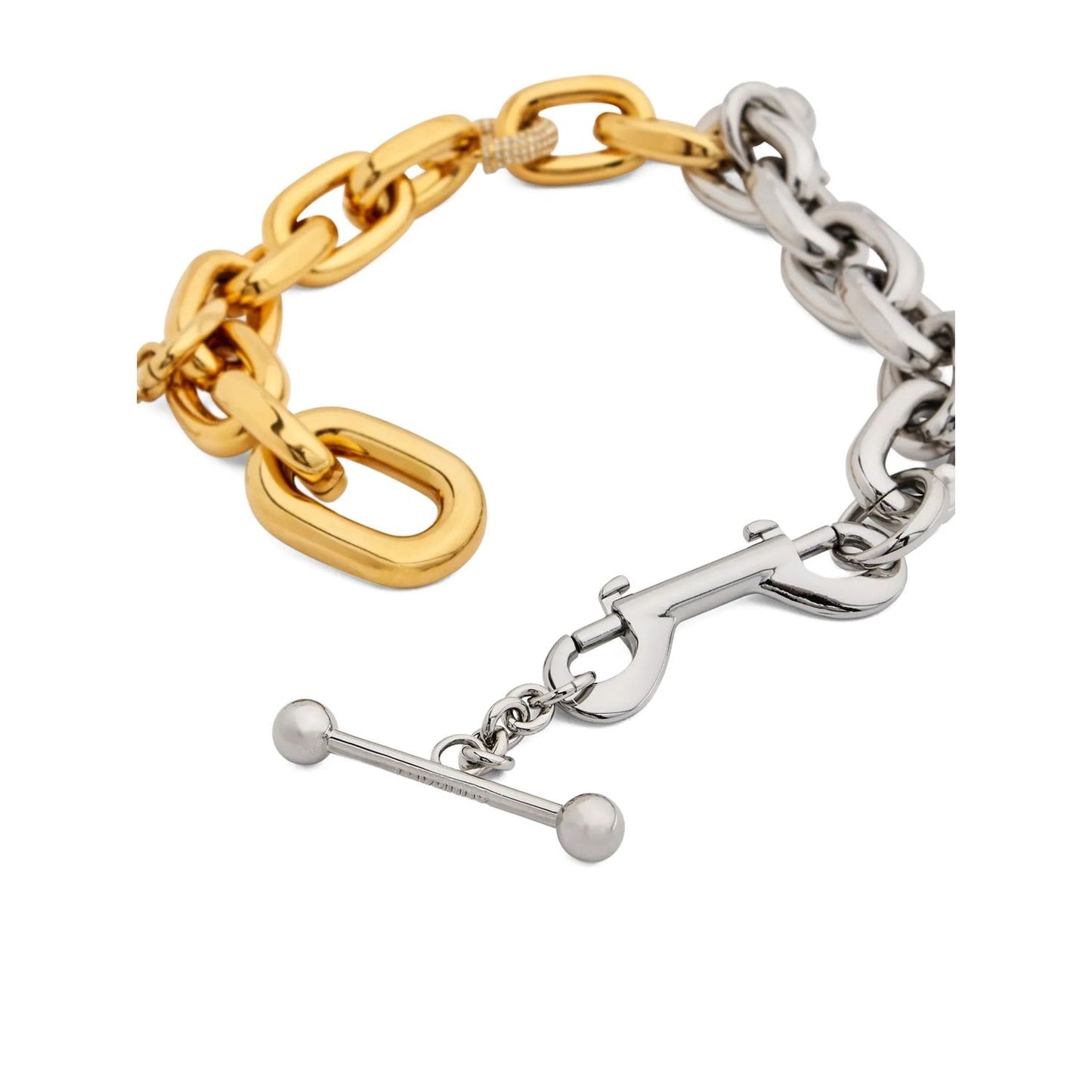 Paco Rabanne Multicolor Brass Necklace
