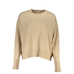 Patrizia Pepe Beige Fabric Sweater PA-26482-XS