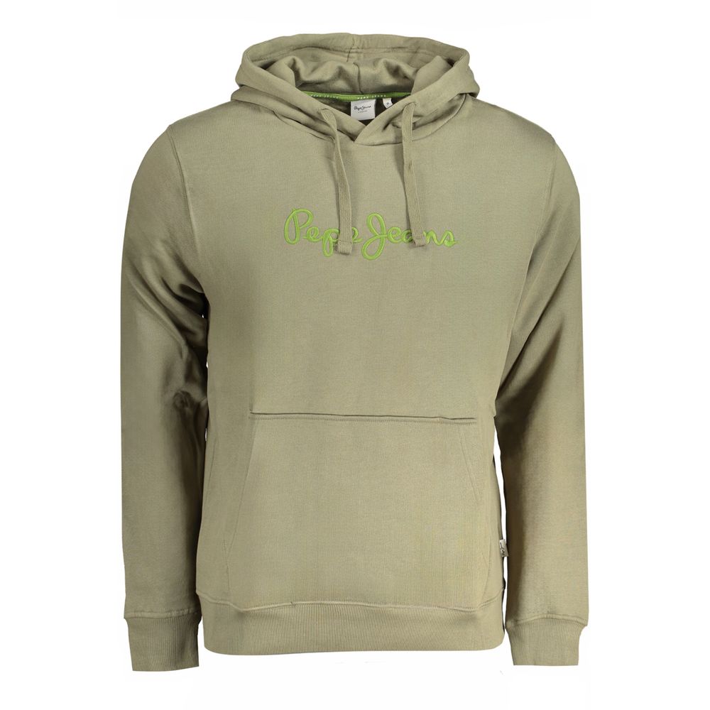 Pepe Jeans Green Organic Cotton Men Sweater