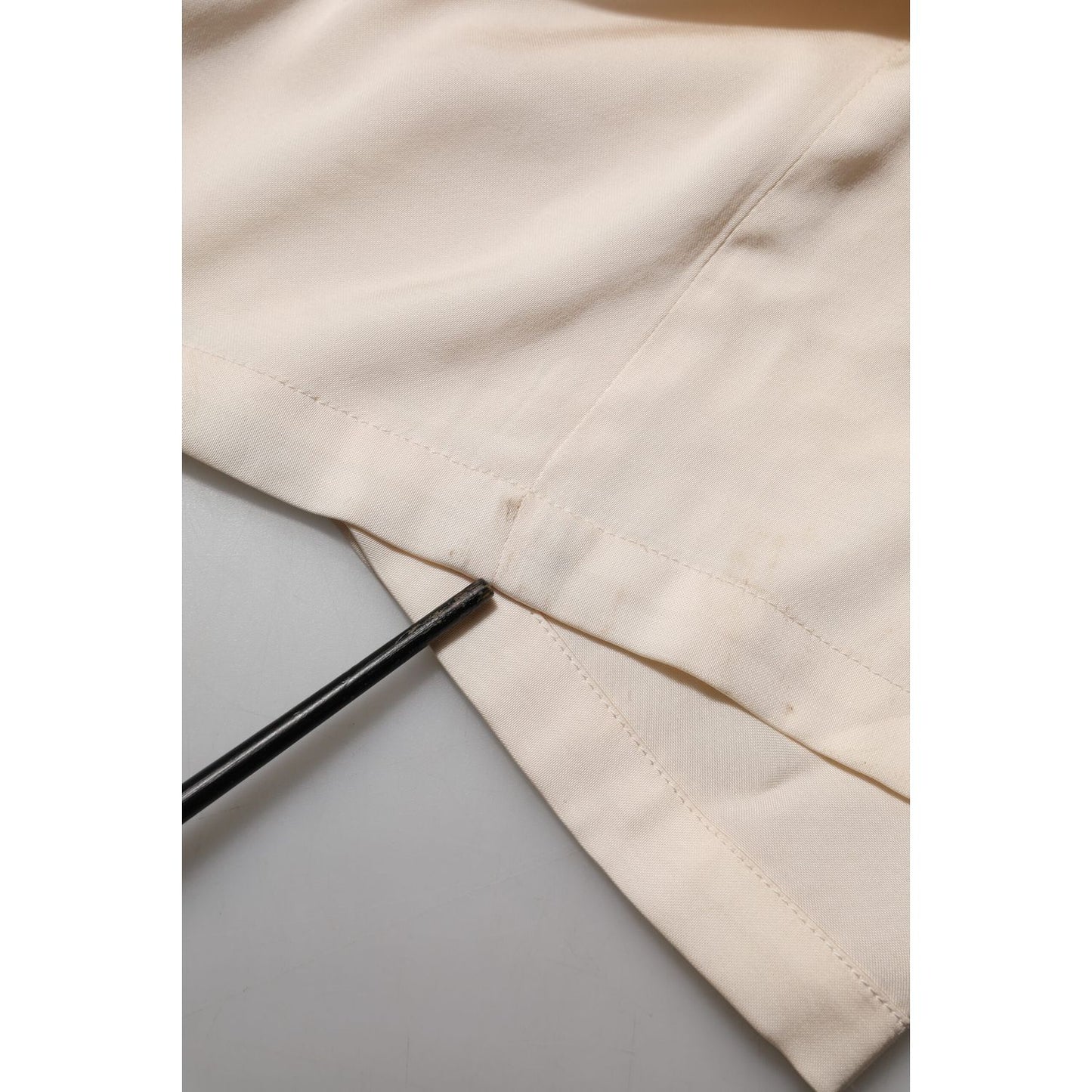 Peserico Beige Viscose Pleated Sleeveless Long Maxi Dress