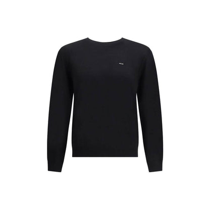 Prada Black Fleece Wool Sweatshirt