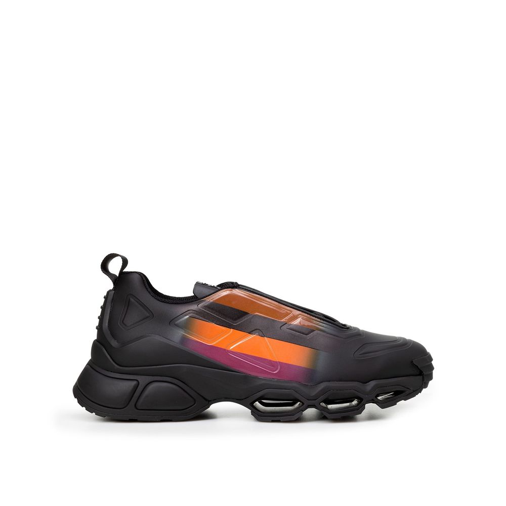 Prada Black Rubber Chunky Sneakers