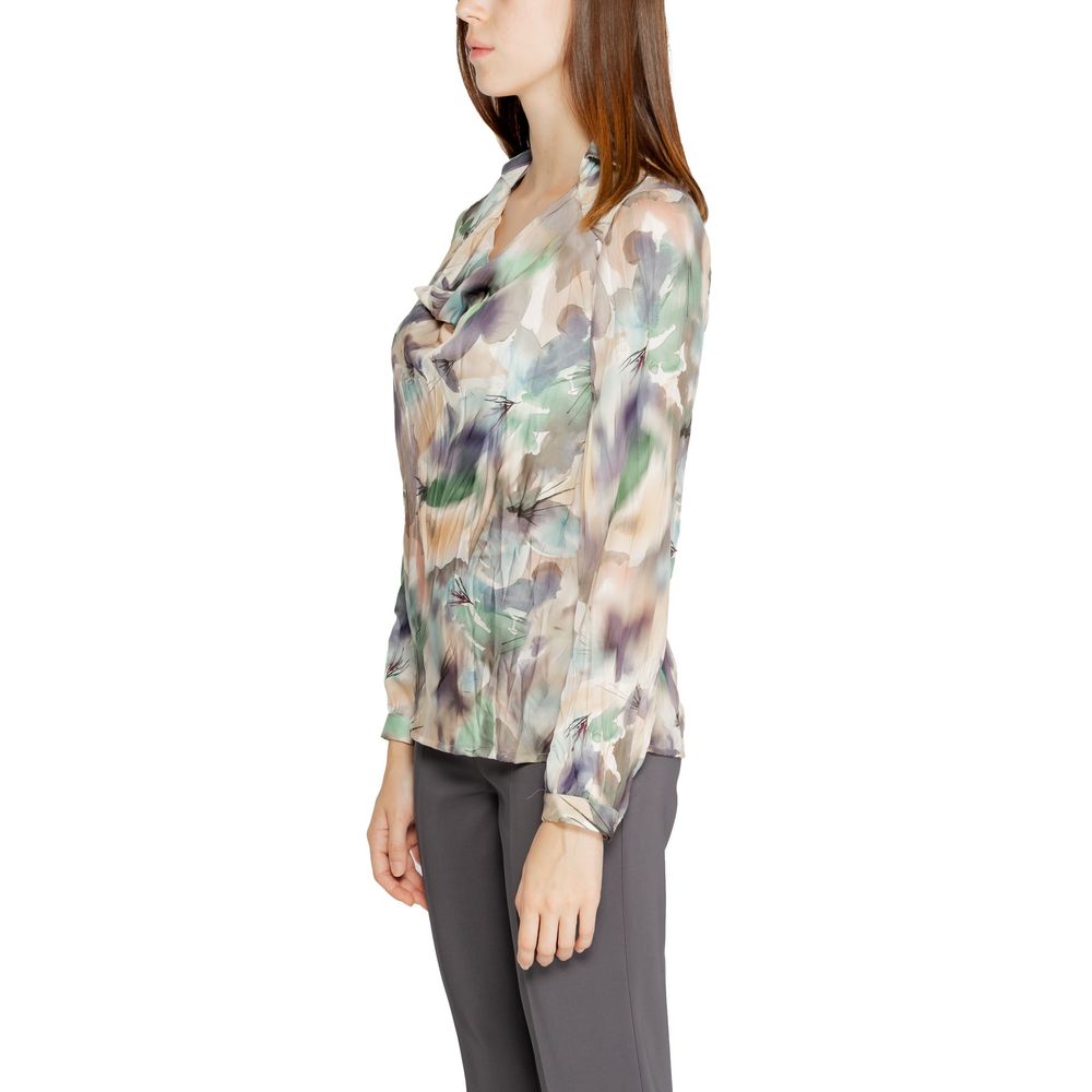Rinascimento Green Polyester Blouse