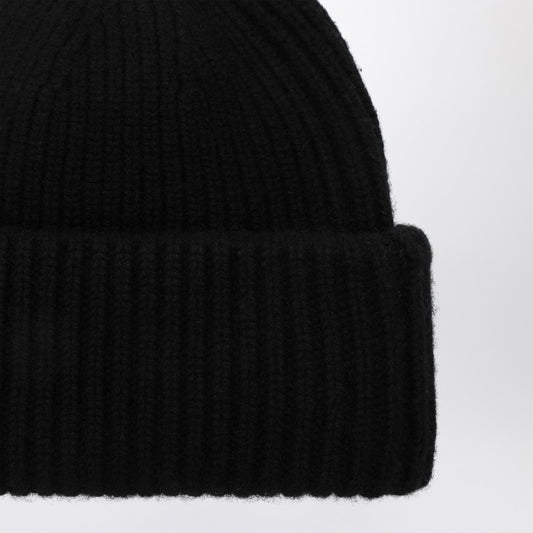 Soft Goat Black cashmere beanie SG001WS/R_SGC-BLK_100