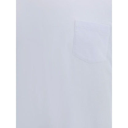 Sacai White Cotton Long Sleeve T-Shirt Sacai