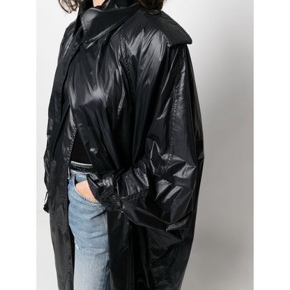 Saint Laurent shoulder-pad Oversized Trench Coat Jackets