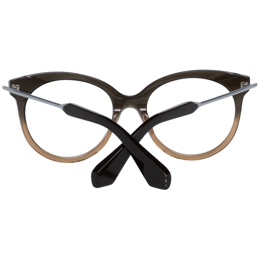 Sandro Brown Metal & Plastic Glasses (Frames) Sandro