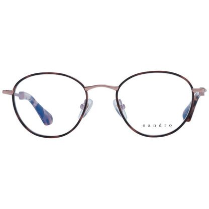 Sandro Brown Stainless Steel Glasses (Frames) Sandro