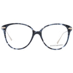 Scotch & Soda Black Women Glasses Frame in acetate with demo lenses, round full-rim style, featuring temples length 145mm and branded case.