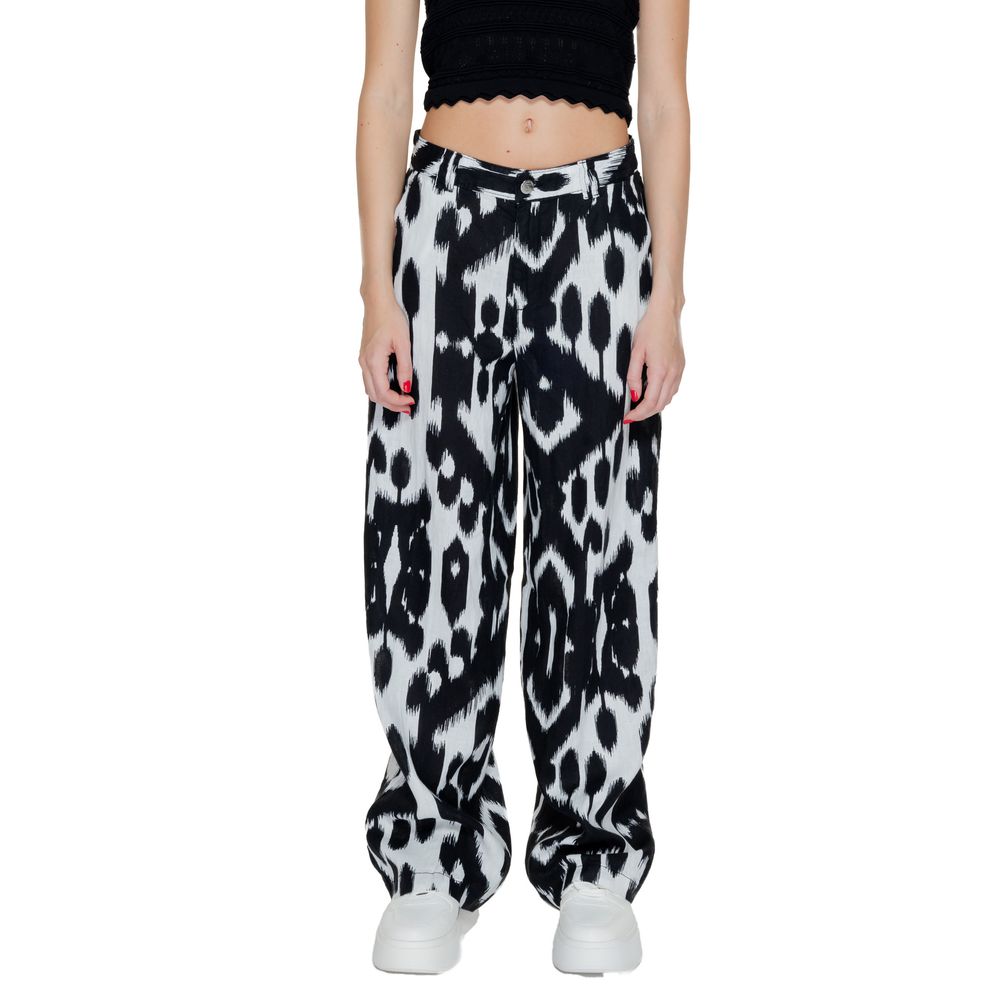 Street One Black Linen Pant