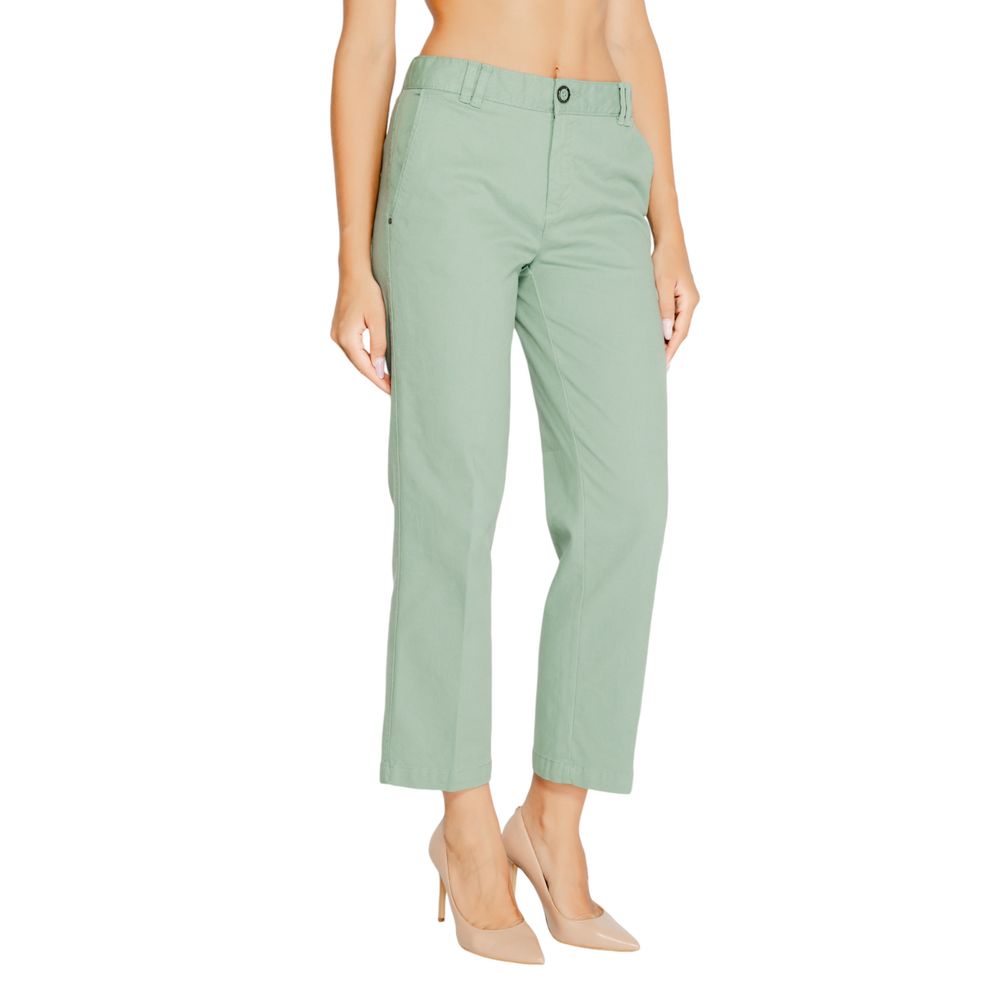 Street One Turquoise Cotton Pant