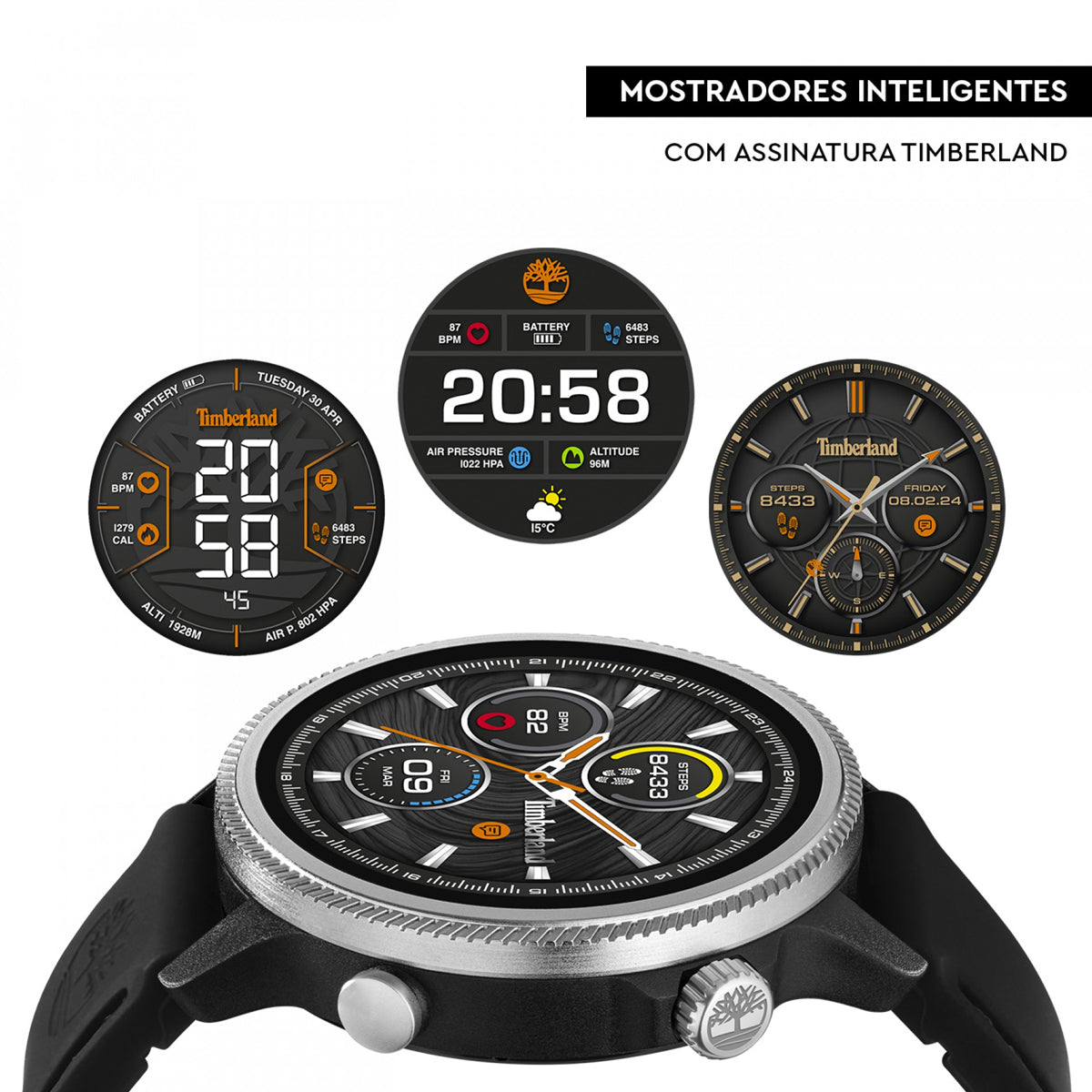 TIMBERLAND SMARTWATCH WATCHES Mod. TDIGB0064501-SET WATCHES