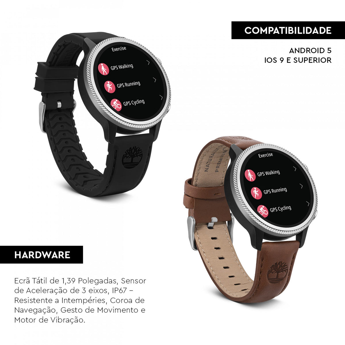 TIMBERLAND SMARTWATCH WATCHES Mod. TDIGB0064501-SET WATCHES