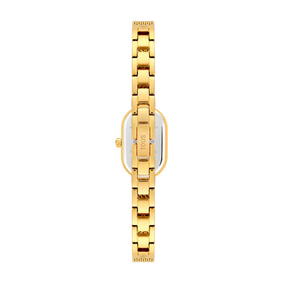 TOUS WATCHES Mod. 3000145200 gold bracelet watch back view
