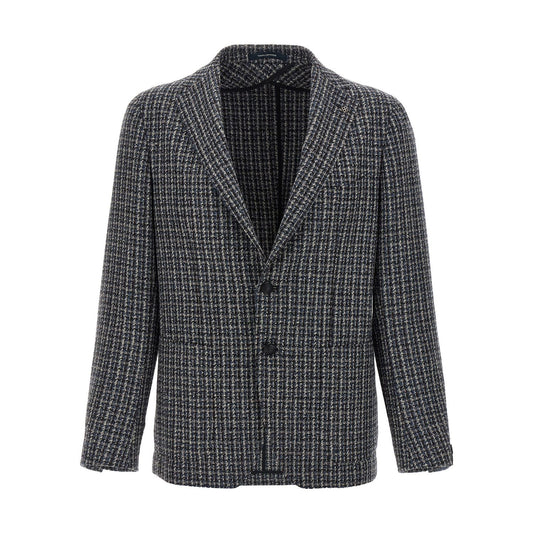 Tagliatore Multicolor Virgin Wool Blazer