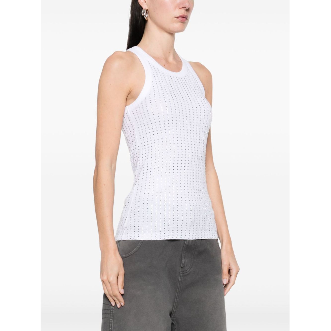 The Attico Top White