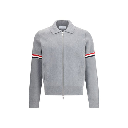 Thom Browne Gray Nylon Sweatshirt
