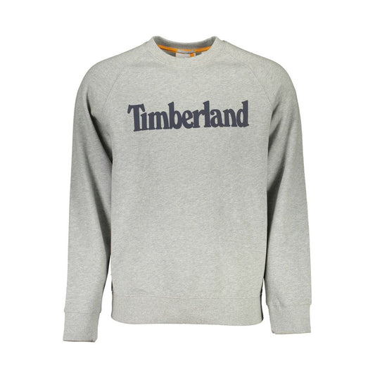 Timberland Gray Cotton Sweatshirt Timberland